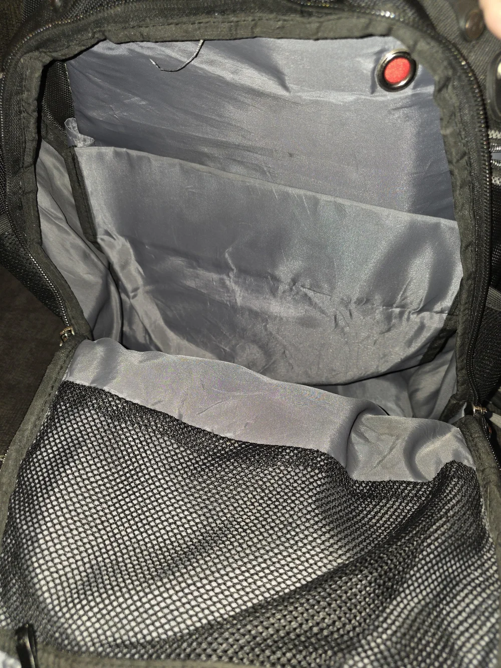 Swissgear Black & Gray Tech Backpack for Men